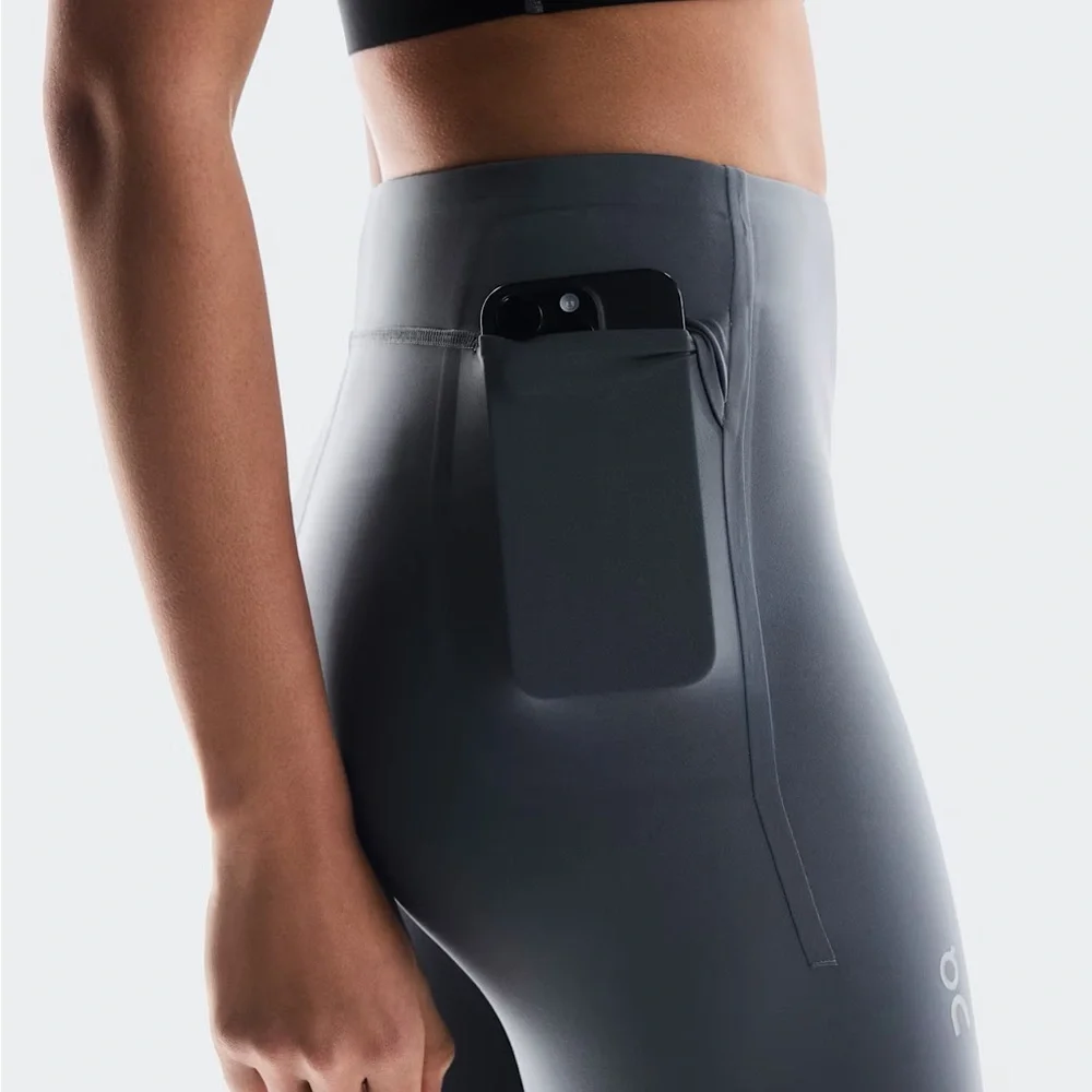 On Running Women's Gray Leggings Small - Picture 2 of 6
